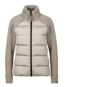 CAPRANEA Acletta Knit Contrast Puffer Jacket